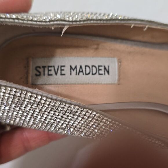 Steve Madden Daisie Crystal Pump Heels Size: 7 - Picture 3 of 7